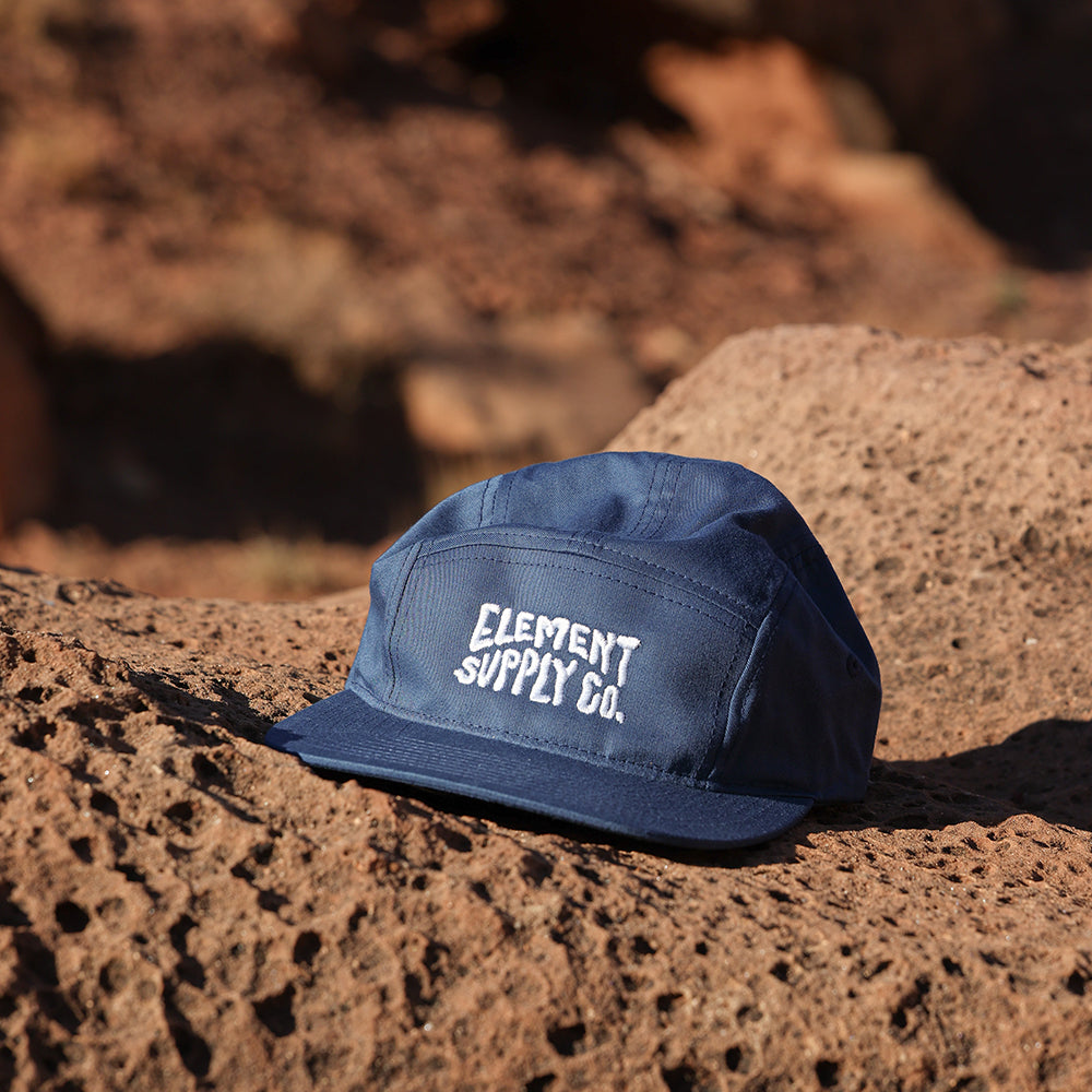 Blue Logo Hat in Nature