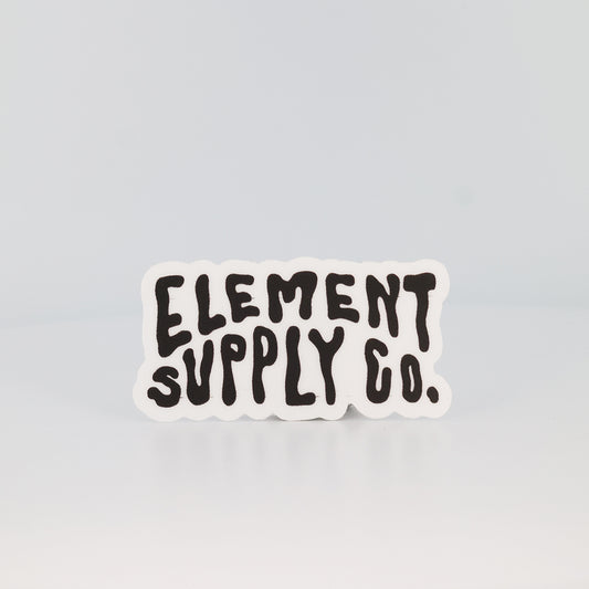 Element Supply Co Logo Sticker small